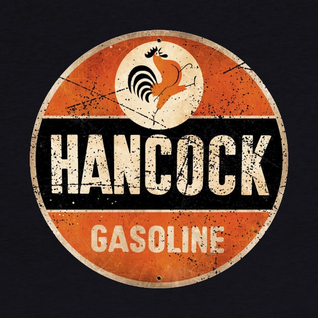 Hancock Gasoline sign by KUMAWAY